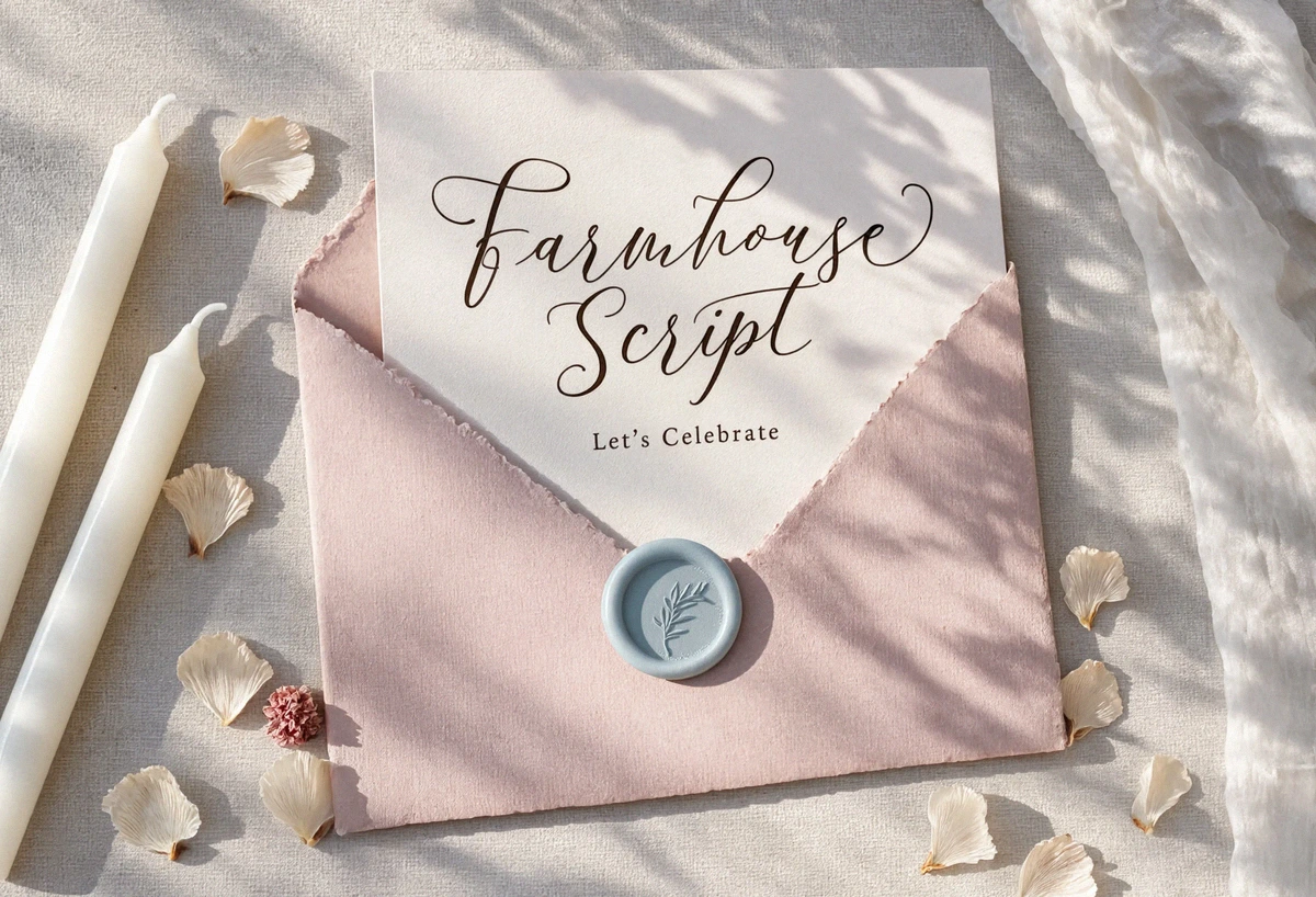 Farmhouse Script Font