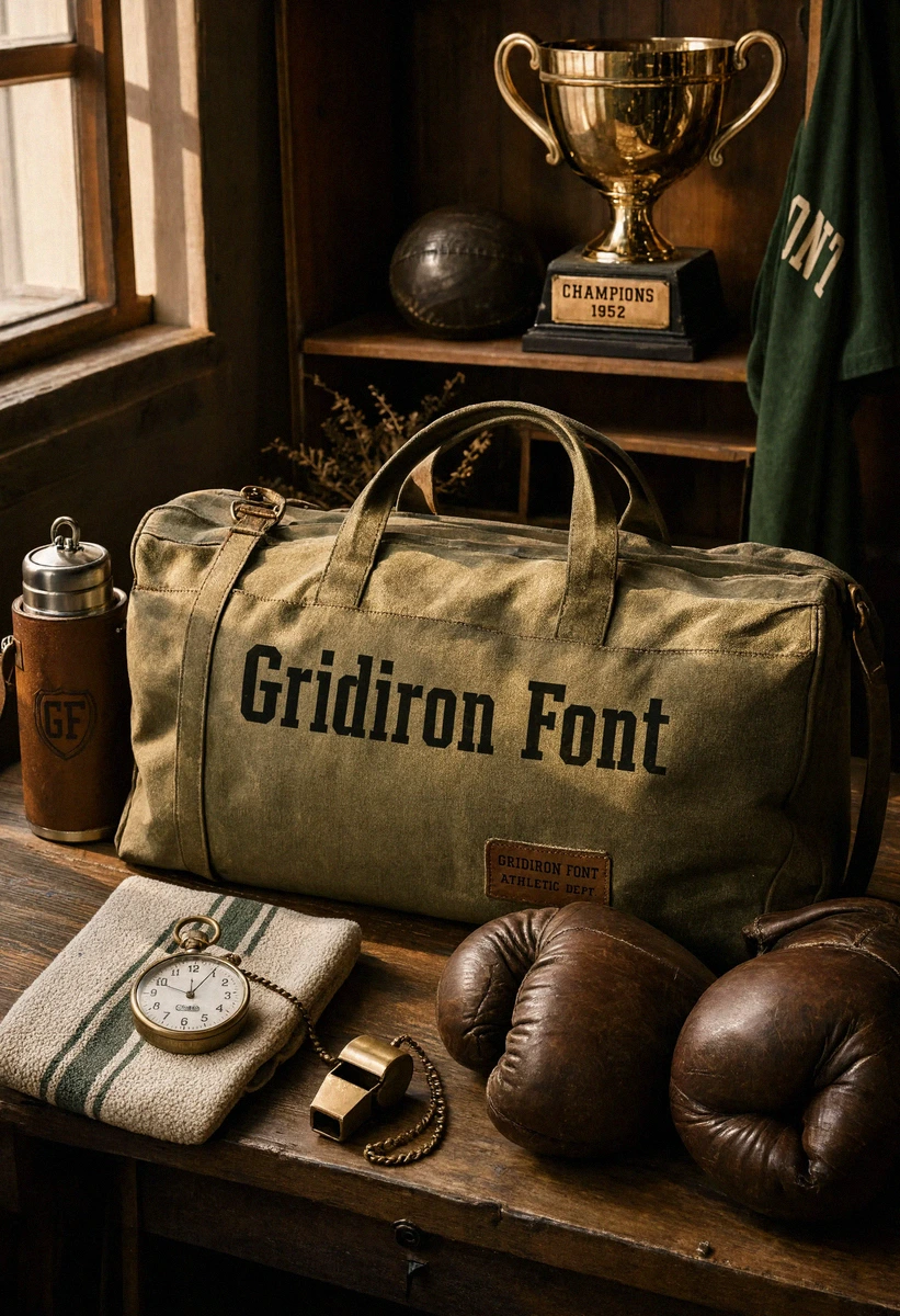 Gridiron Font