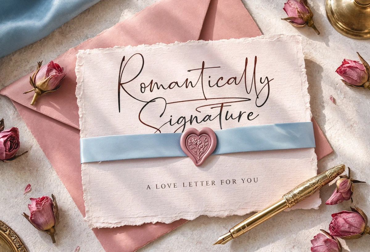 Romantically Signature Font